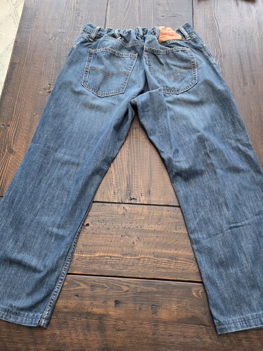 Levis 514 Mens Straight Fit Jeans Size 38x26 Denim 100% Cotton Lot of 2 - Picture 7 of 12